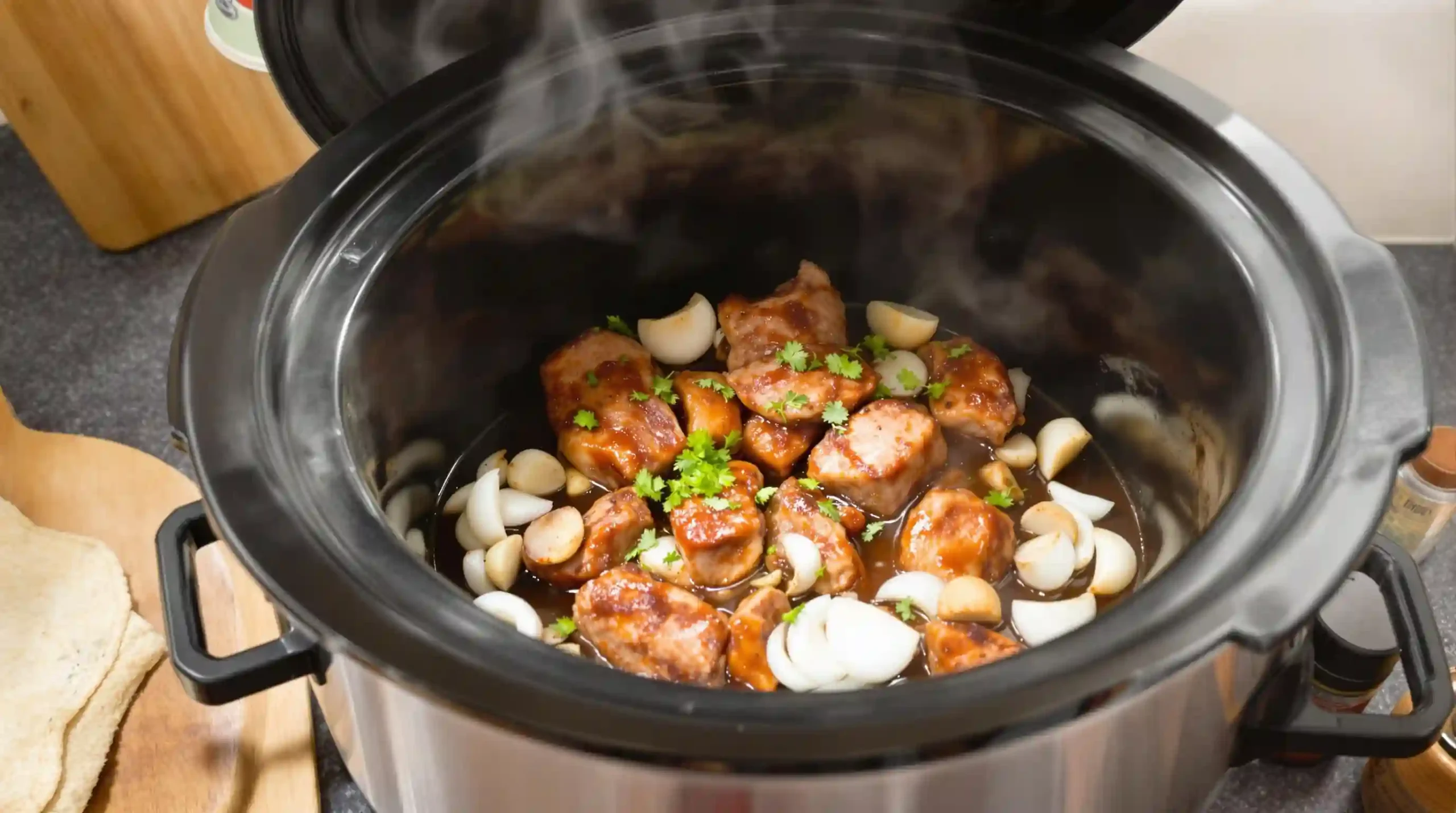 Mongolian Pork Slow Cooker Recipe