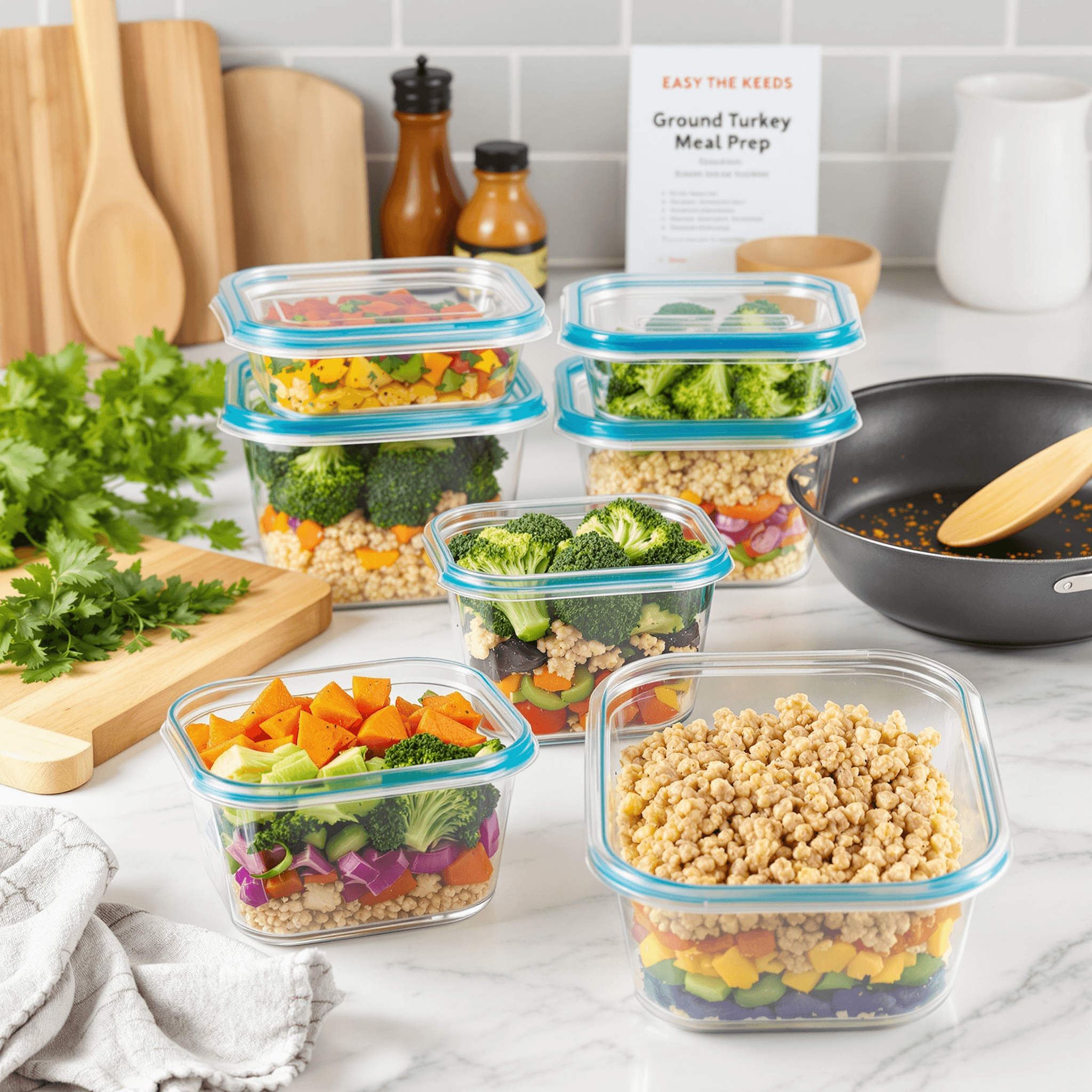 Ground Turkey Meal Prep Made Easy for Busy Lifestyles