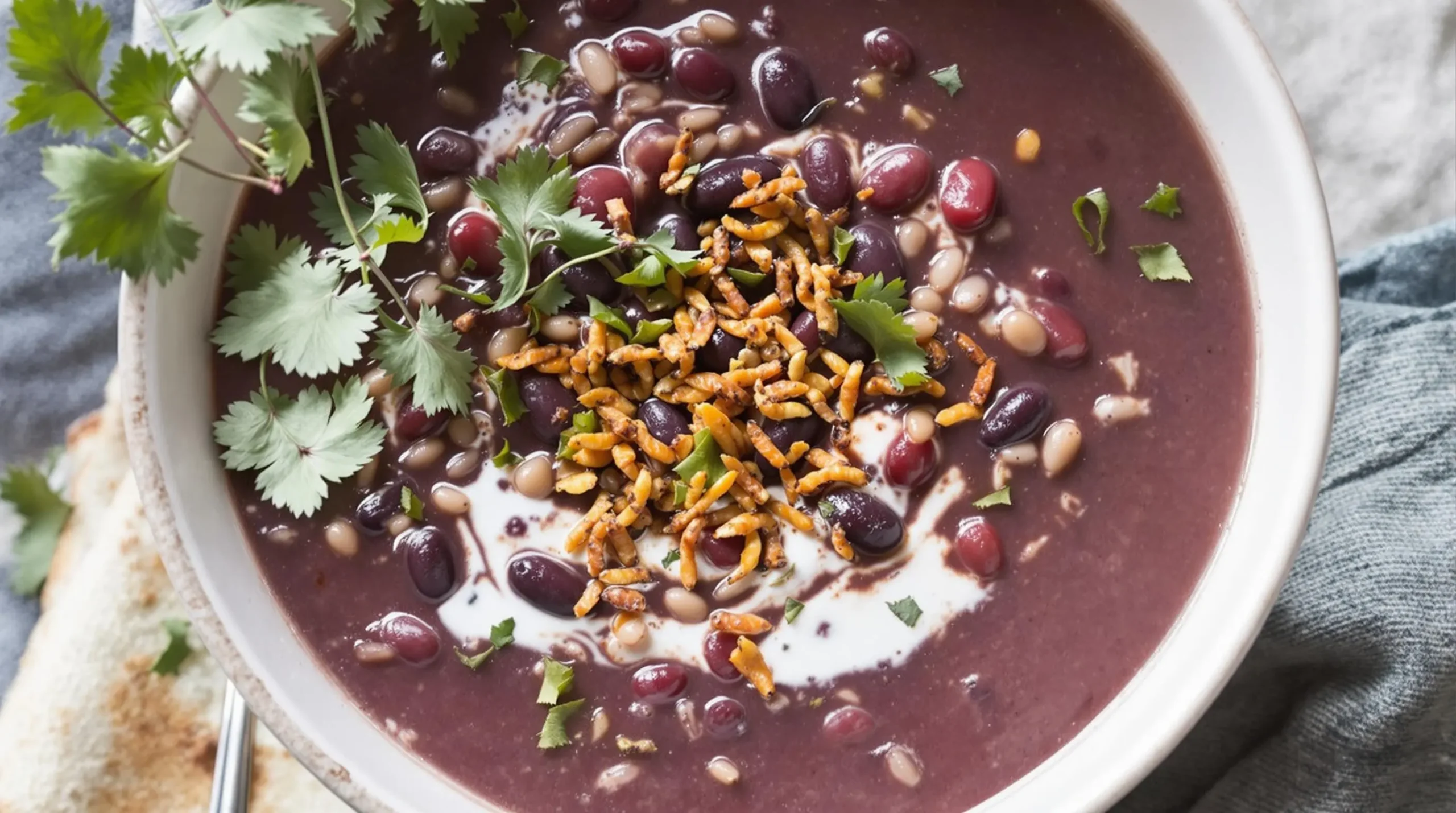 Purple Black Bean Soup Recipe: A Vibrant and Nutritious Delight