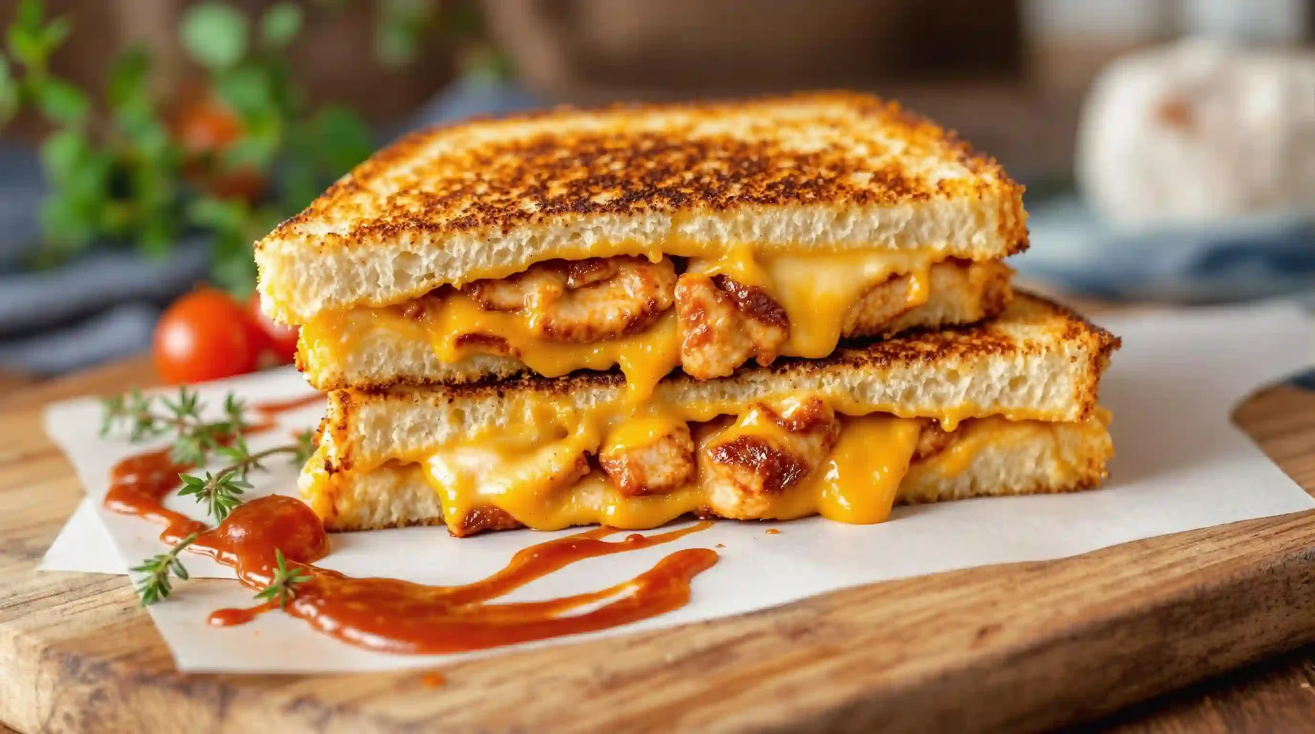 BBQ Chicken Grilled Cheese: A Delicious Twist on a Classic Comfort Food