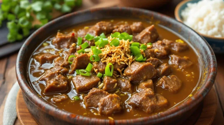 Pares Recipe: A Hearty Dish to Satisfy Your Cravings 3 Pares recipe, Filipino beef stew with a savory broth.