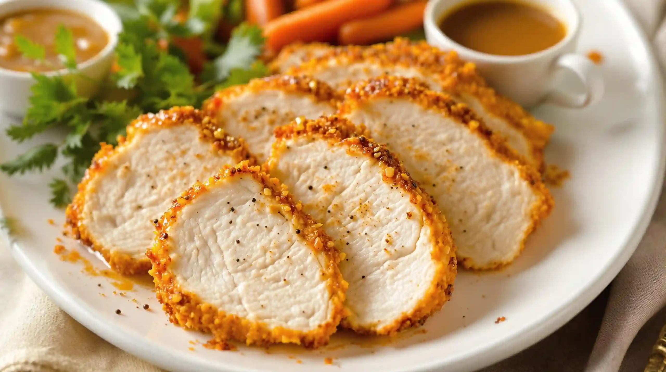 Creole Butter Turkey Breast Recipe: A Flavorful Twist for Your Next Feast 1 Creole Butter Turkey Breast Recipe with golden skin and flavorful seasoning.