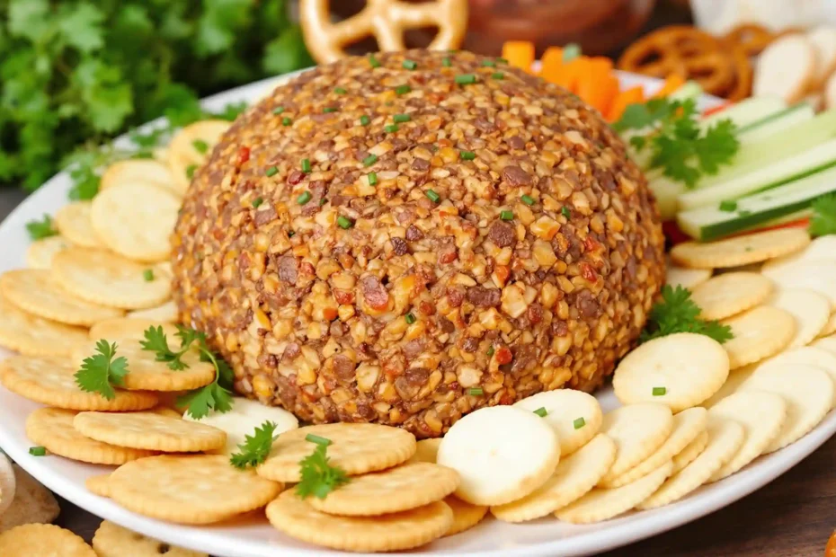 dried beef cheese ball recipe