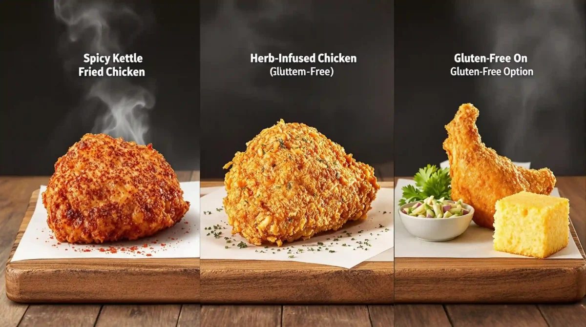 Variations of Kettle Fried Chicken Variations of Kettle Fried Chicken